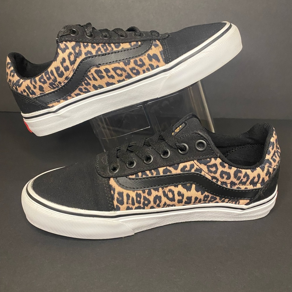 Vans Black and Brown Sneakers with Iconic Style